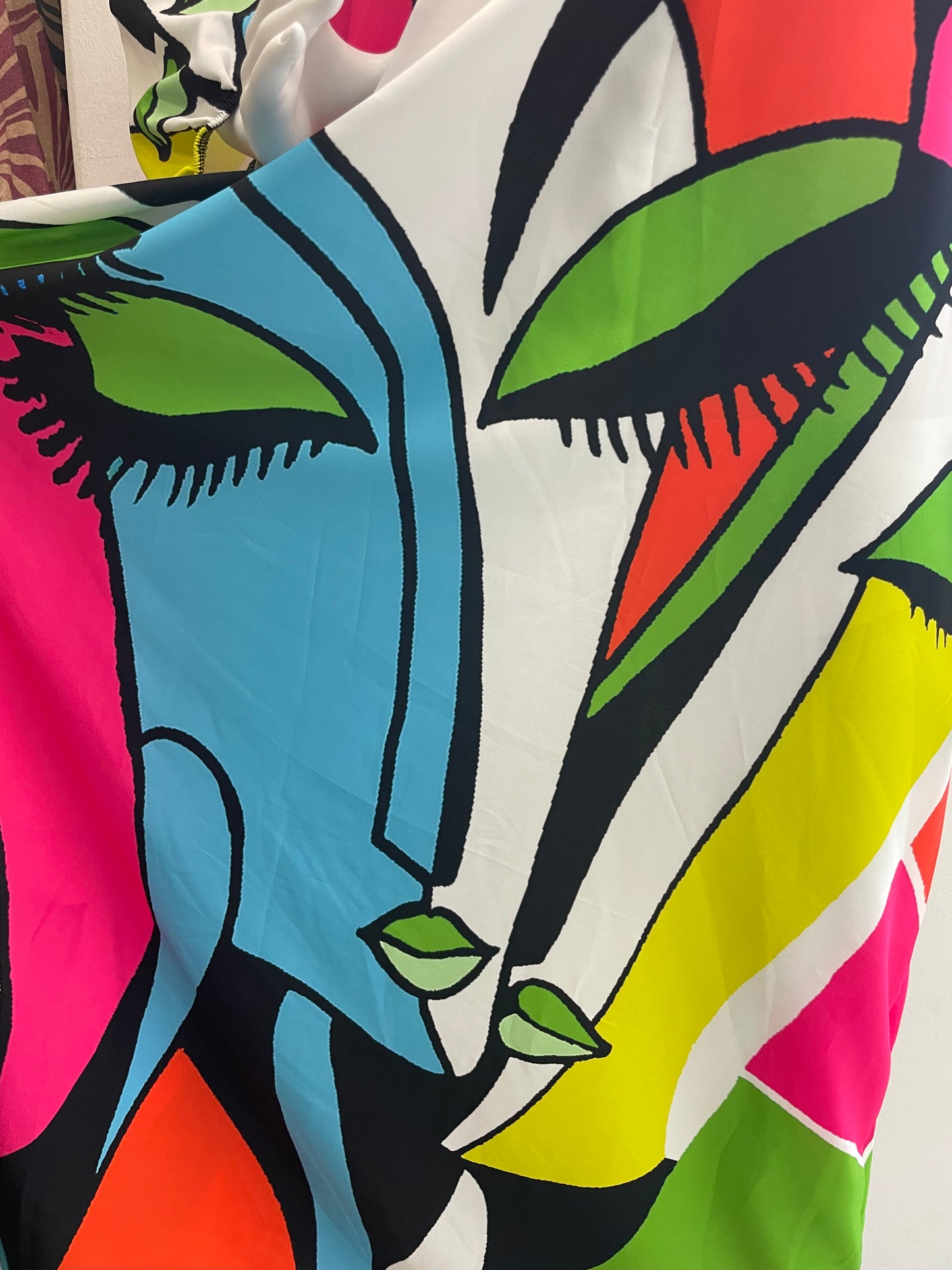 Robe Picasso - Manche longue à élastique (sans col)