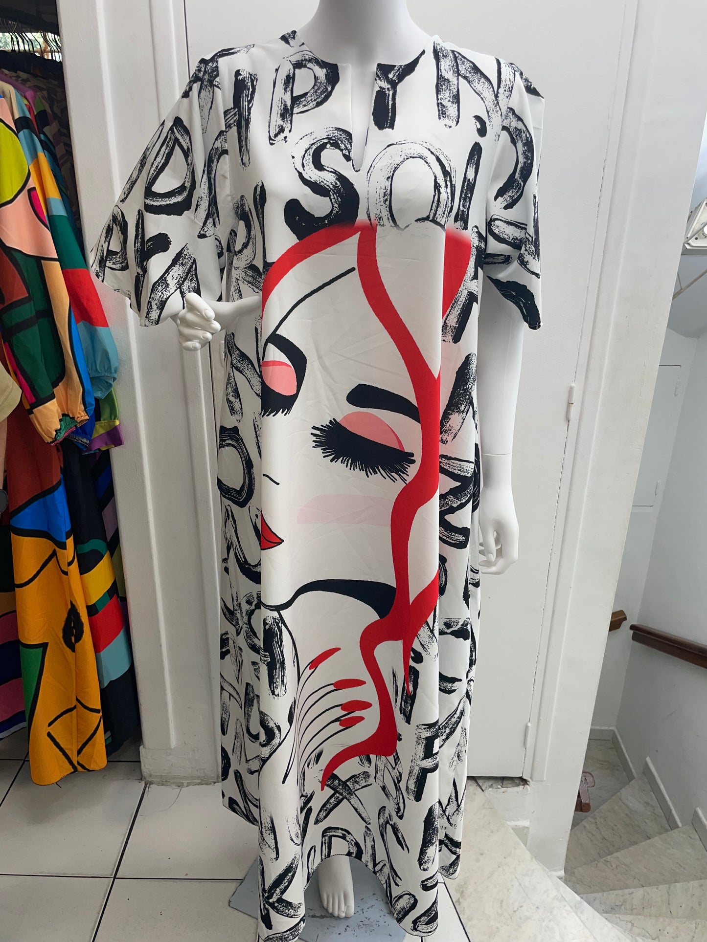 Robe Picasso - Manche longue (sans col)